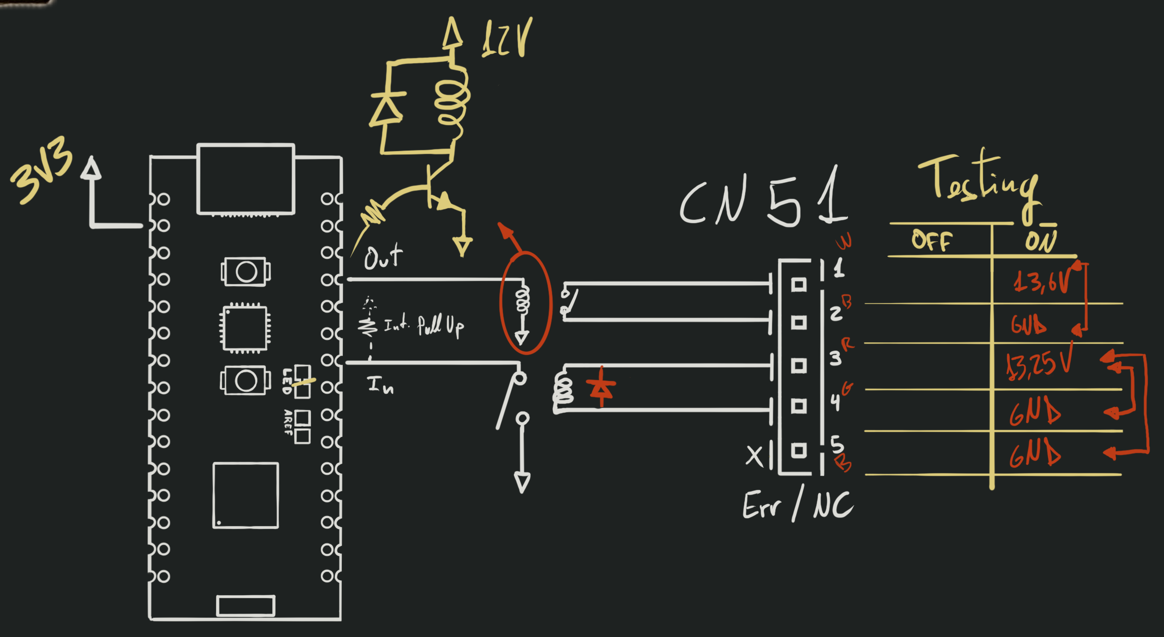 Arduino nano relay diagram