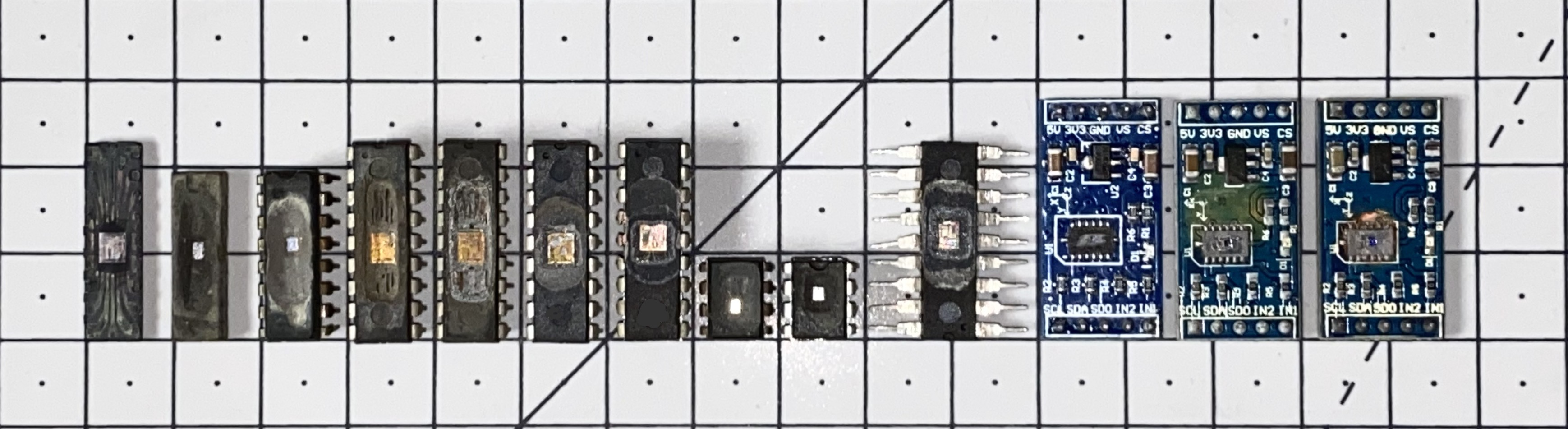 Most ICs I experimented on